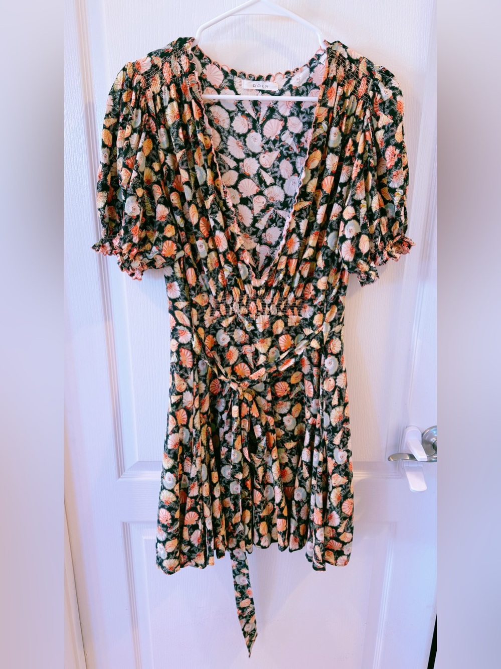 Doen Serra Dress Noir Tresors De La Mer